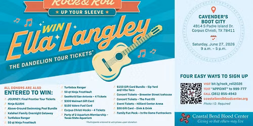 Rock & Roll Up Your Sleeve Summer Blood Drive