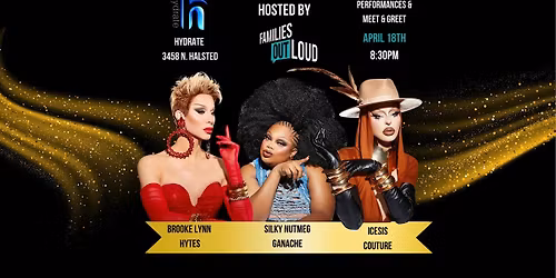 Meet & Greet w\/ Brooke Lynn Hytes, Silky Nutmeg Ganache & Icesis Couture