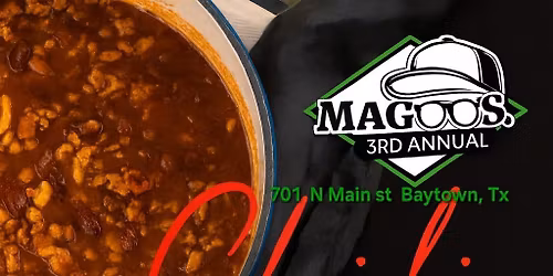Magoos Bar 3rd Annual Chili cook off