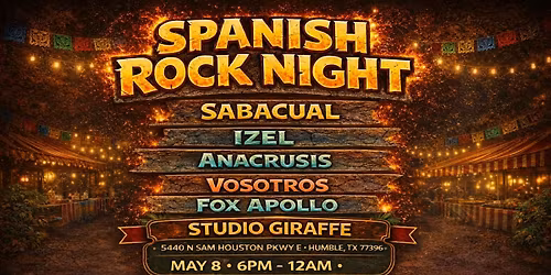 SPANISH ROCK NIGHT CONCERT