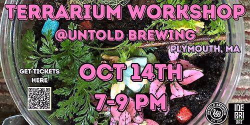 Terrarium Workshop @ Untold Brewing Plymouth