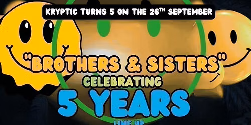 Kryptic 5th Anniversary  @Stereo Teesside 