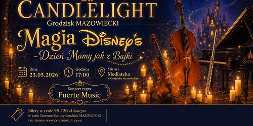 CandleLight Grodzisk Mazowiecki - Magia Disney\u2019s \/ Dzie\u0144 Mamy jak z bajki.