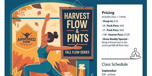 Harvest Flow & Pints @ "The Cow"