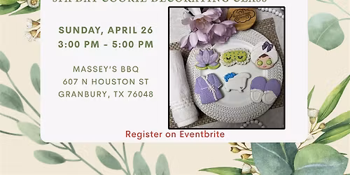 Spa Day Cookie Decorating Class