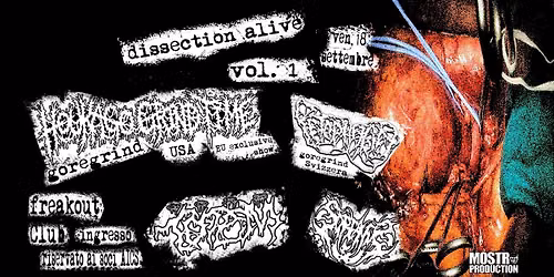 Dissection Alive Vol.1 @ Freakout Club, Bologna - 18 settembre 2026