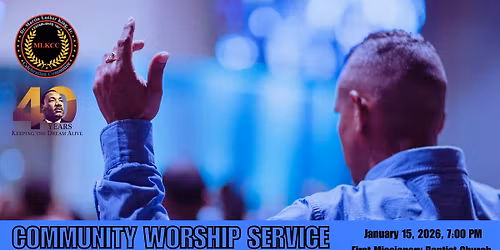 2026 MLKCC Community Worship Service