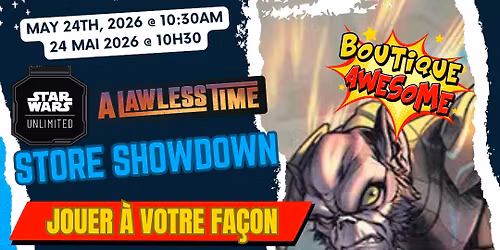 Awesome SWU "A Lawless Time" Store Showdown