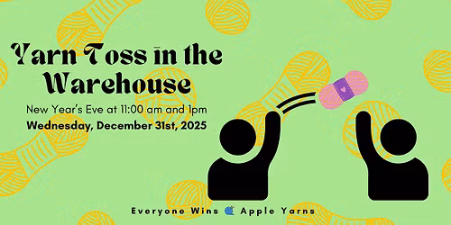 New Year's Eve Yarn Toss