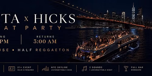 House x Reggaeton Boat Party