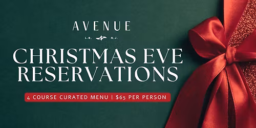 Christmas Eve Reservations