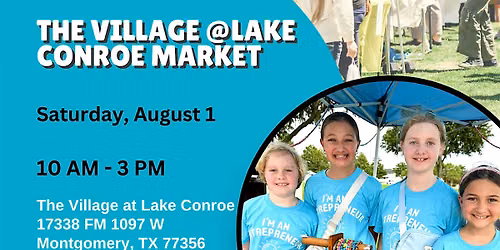 Kids Markets at The Village of Lake Conroe Market