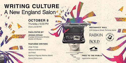 Writing Culture: A New England Salon