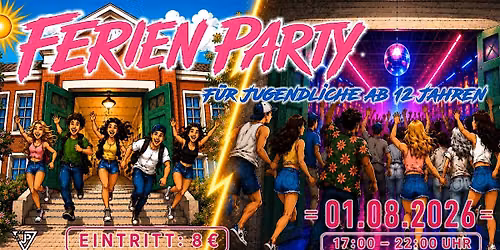 Ferienparty für Schüler ab 12 Jahren