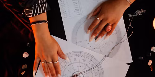 New Moon Astrological Manifesting Circle