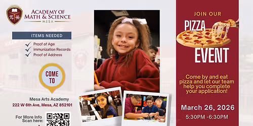 Eat, Learn, Apply \u2013 AMS Mesa Pizza Night