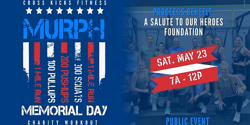 MURPH Charity Workout at Cross Kicks Fitness South Elgin