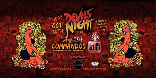 Devil's Night with The Commandos ft. Sandra Bouza & LO-FI plus DJ Schmee J