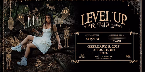 LEVEL UP - The Ritual Tour 2027 - Toronto 