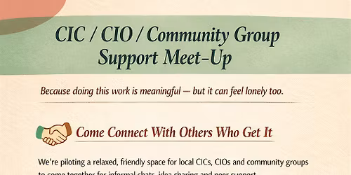 Solihull CIC, CIO, community group support group