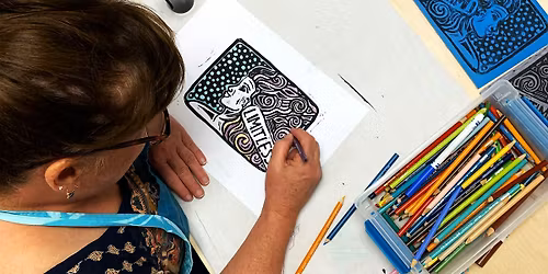 Color Play! Multi-Block Color Linocut Printing (3-week series)