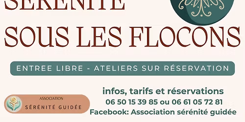 March\u00e9 artisanal de no\u00ebl et ateliers cr\u00e9atifs "S\u00e9r\u00e9nit\u00e9 sous les Flocons"