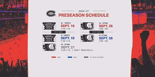 Ottawa Senators at Montreal Canadiens at Bell Centre