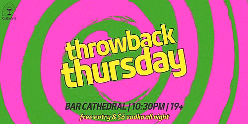 Throwback Thursday!