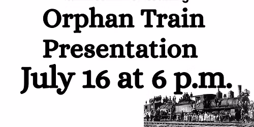 ASR Orphan Train Presentation with Mary Darbonne, NSDAR