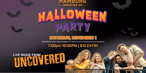 Halloween Party with UnCovered at Hamburg Brewing