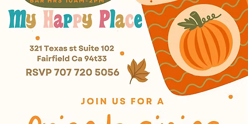 Friends giving Pot Luck