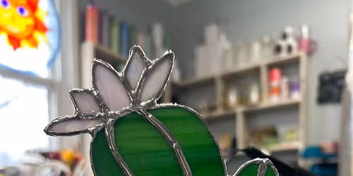 12-20-25 Beginners Stained Glass Kit Making - Cactus'