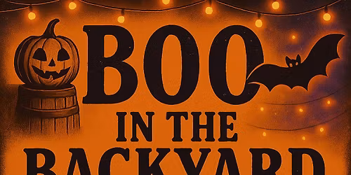 Boo In the Backyard,  Adult Costume Party