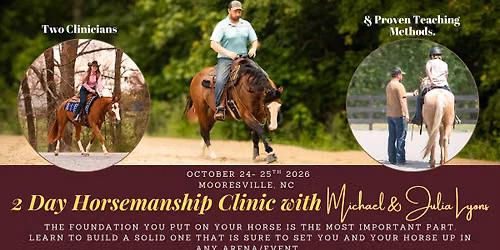 2 Day Horsemanship Clinic