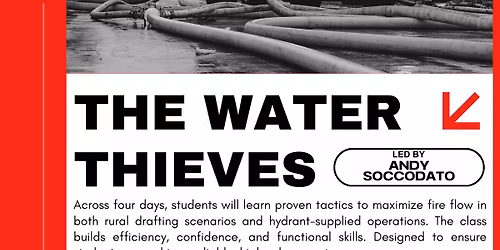The Water Thieves Class @ ESEC