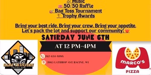 Marco's Pizza Car Show Fundraiser