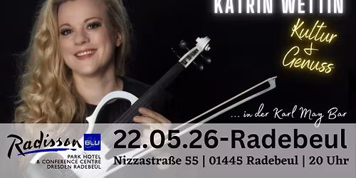 Katrin Wettin im Radisson Blu Park Hotel