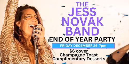 Jess Novak Band - END OF YEAR PARTY at ORIGINALS