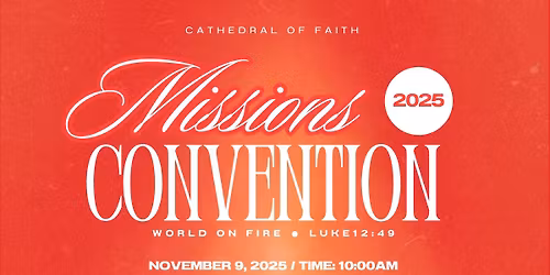 Missions Convention Sunday Service & Festival