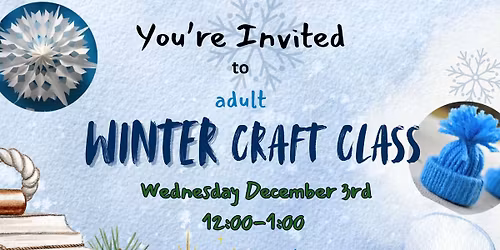 Winter Craft Class 