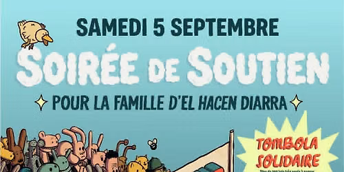 Soir\u00e9e de soutien pour la famille d'El Hacen Diarra