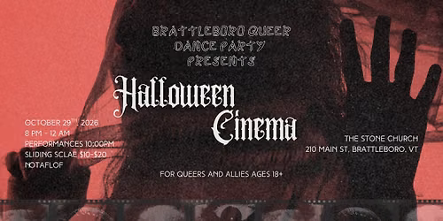 BQDP Halloween Cinema Dance Party