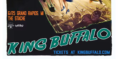 King Buffalo - Terror From Outer Space! Tour at The Stache - Grand Rapids, MI