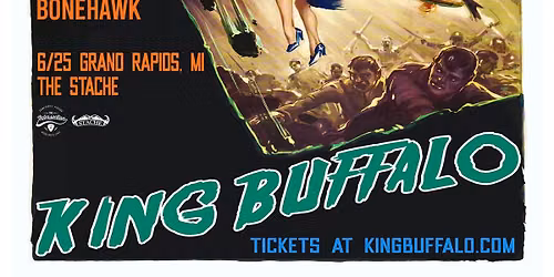 King Buffalo - Terror From Outer Space! Tour at The Stache - Grand Rapids, MI