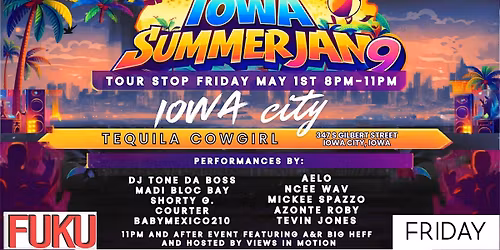Road 2 Summer Jam Tour: Iowa City