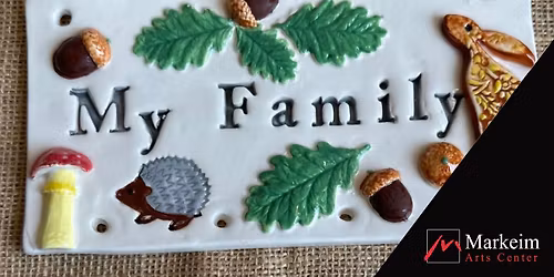 Family Clay Day at Markeim Haddonfield