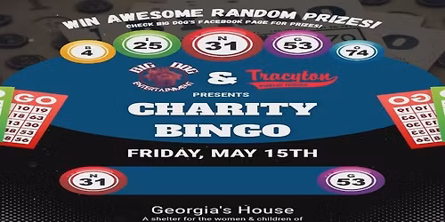 Charity Bingo for Georgias House