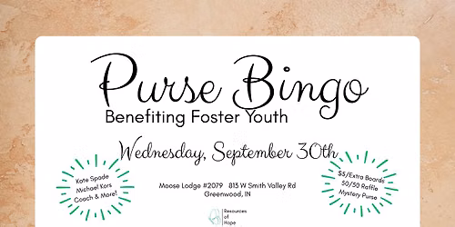 Purse Bingo