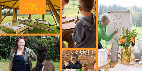 Summer Parent & Child Creative Afternoon in a Tipi + Meet the Alpacas
