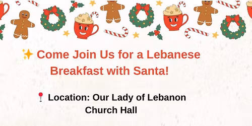 Lebanese Breakfast With Santa